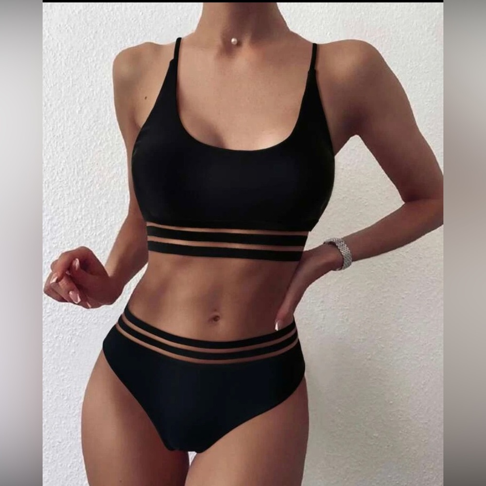 Black Two Piece Swimsuit